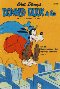 Cover Thumbnail for Donald Duck & Co (Hjemmet / Egmont, 1948 series) #21/1972