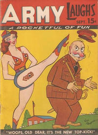Cover Thumbnail for Army Laughs (Prize, 1941 series) #v1#7