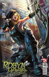 Cover Thumbnail for Grimm Fairy Tales Presents Robyn Hood (Zenescope Entertainment, 2012 series) #5 [Cover A - Pasquale Qualano]