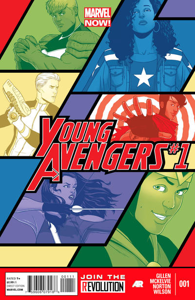 Cover for Young Avengers (Marvel, 2013 series) #1