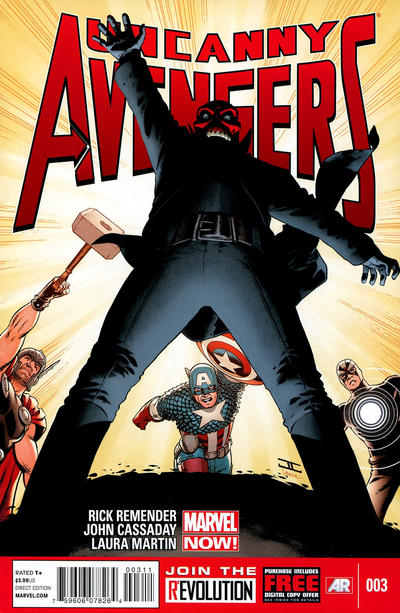 Cover for Uncanny Avengers (Marvel, 2012 series) #3