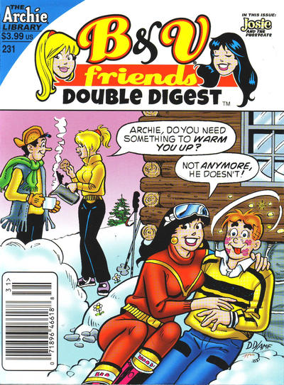Cover for B&V Friends Double Digest Magazine (Archie, 2011 series) #231 [Newsstand]