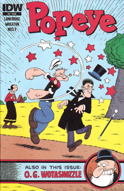 Cover for Popeye (IDW, 2012 series) #2