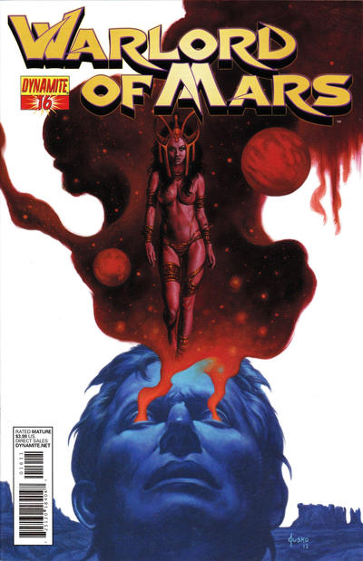Cover for Warlord of Mars (Dynamite Entertainment, 2010 series) #16 [Joe Jusko Cover]