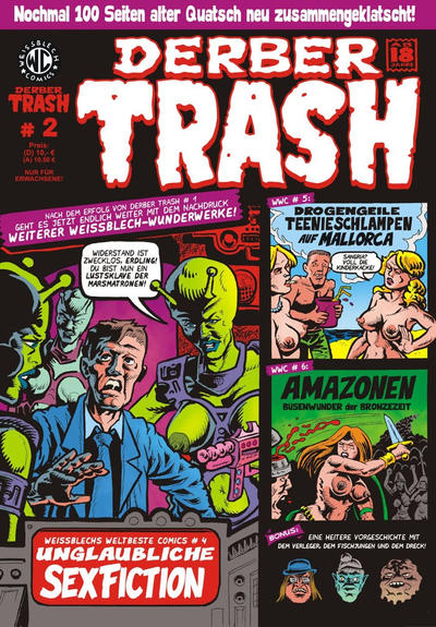 Cover for Derber Trash (Weissblech Comics, 2010 series) #2