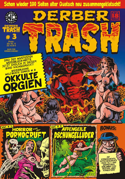 Cover for Derber Trash (Weissblech Comics, 2010 series) #3