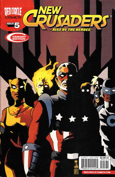 Cover for New Crusaders (Archie, 2012 series) #5 [Francesco Francavilla Cover]