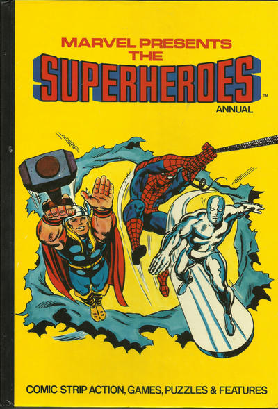 Cover for Marvel Presents the Superheroes Annual (Brown Watson, 1978 series) #1978