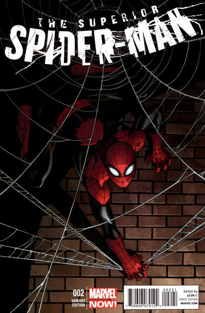 Cover for Superior Spider-Man (Marvel, 2013 series) #2 [Variant Edition - Ed McGuinness Cover]