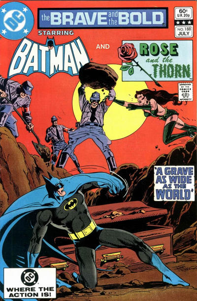 Cover for The Brave and the Bold (DC, 1955 series) #188 [Direct]