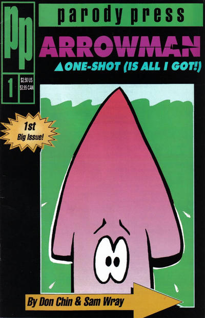 Cover for Arrowman: One Shot (Is All I Got) (Entity-Parody, 1992 series) #1
