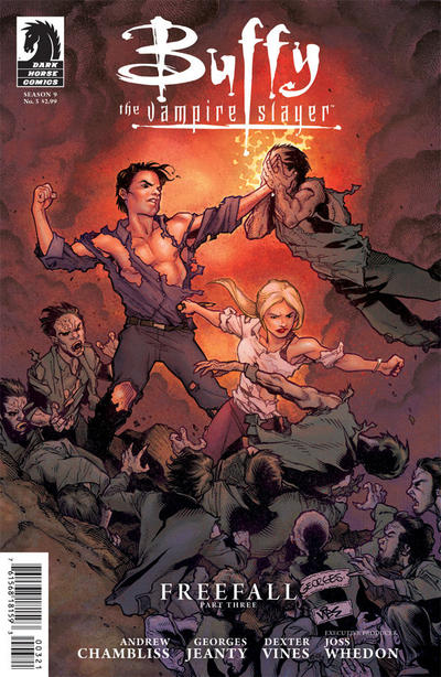 Cover for Buffy the Vampire Slayer Season 9 (Dark Horse, 2011 series) #3 [Georges Jeanty Variant Cover]