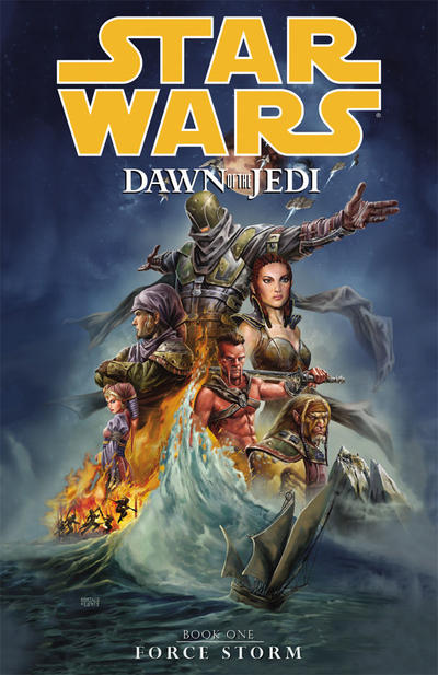 Cover for Star Wars: Dawn of the Jedi (Dark Horse, 2012 series) #1 - Force Storm