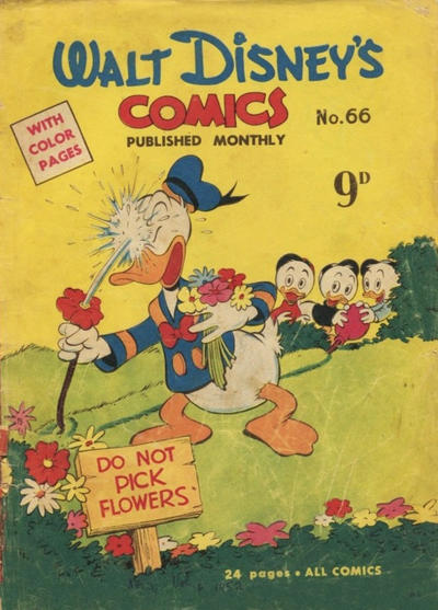 Cover for Walt Disney's Comics (W. G. Publications; Wogan Publications, 1946 series) #66