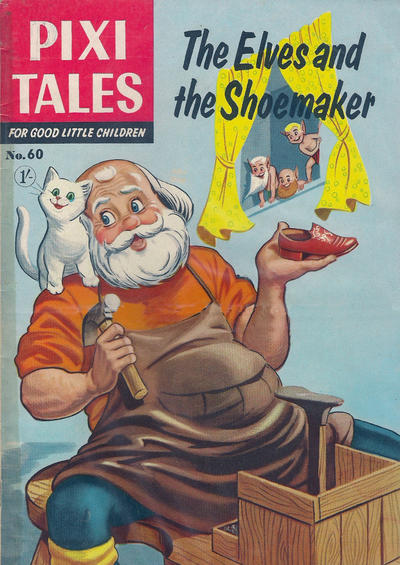 Cover for Pixi Tales (Thorpe & Porter, 1959 series) #60 - The Elves and the Shoemaker