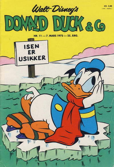 Cover for Donald Duck & Co (Hjemmet / Egmont, 1948 series) #11/1972
