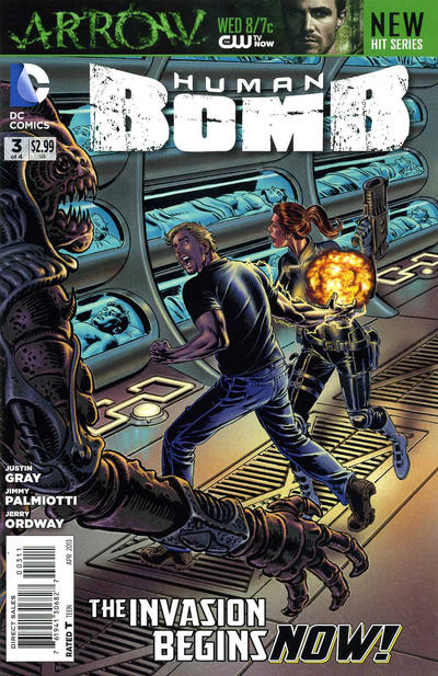 Cover for Human Bomb (DC, 2013 series) #3