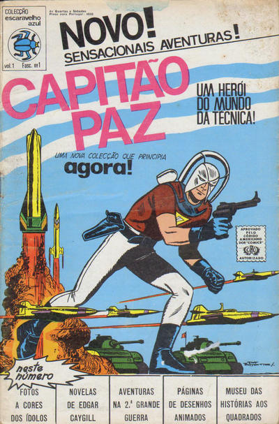 Cover for Escaravelho Azul (Palirex, 1969 ? series) #v1#1