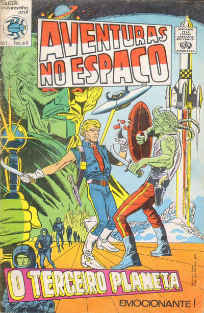 Cover for Escaravelho Azul (Palirex, 1969 ? series) #v1#9