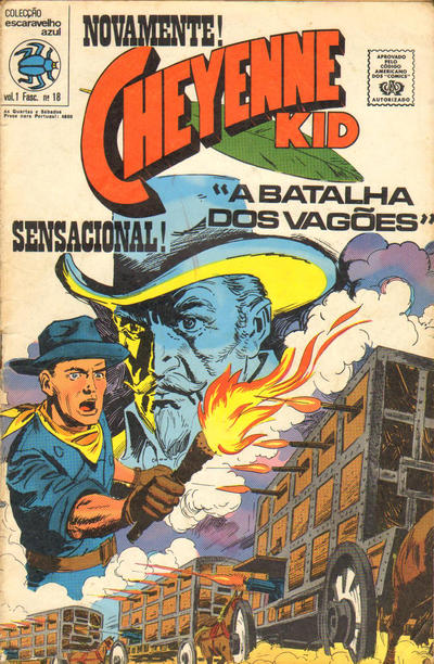 Cover for Escaravelho Azul (Palirex, 1969 ? series) #v1#18