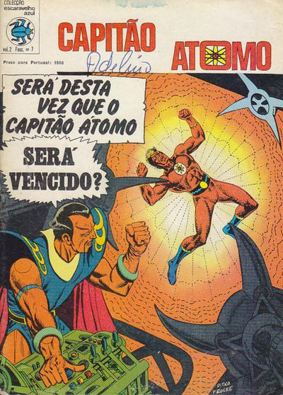 Cover for Escaravelho Azul (Palirex, 1969 ? series) #v2#7
