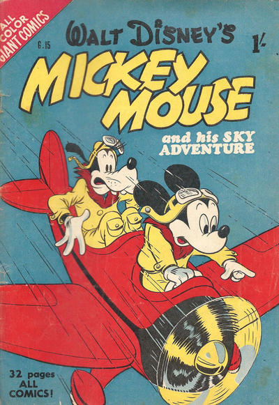 Cover for Walt Disney's Giant Comics (W. G. Publications; Wogan Publications, 1951 series) #15