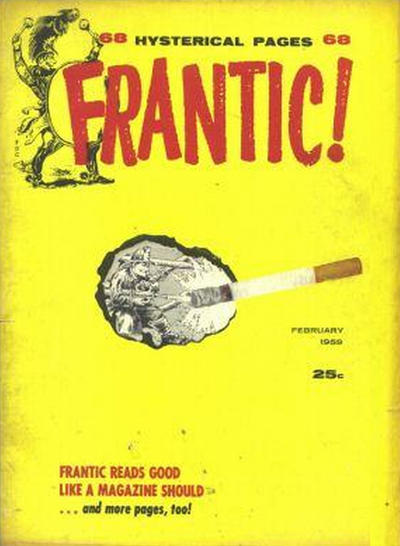 Cover for Frantic (Pierce Publishing Co., 1958 series) #v2#1