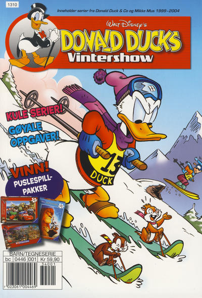 Cover for Donald Ducks Show (Hjemmet / Egmont, 1957 series) #[165] - Vintershow 2013