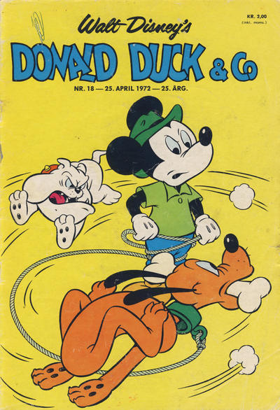 Cover for Donald Duck & Co (Hjemmet / Egmont, 1948 series) #18/1972