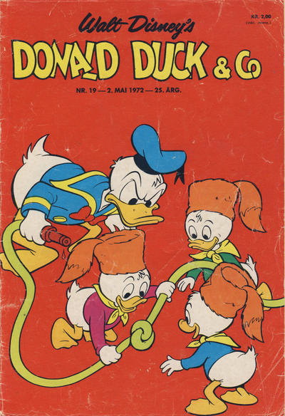 Cover for Donald Duck & Co (Hjemmet / Egmont, 1948 series) #19/1972