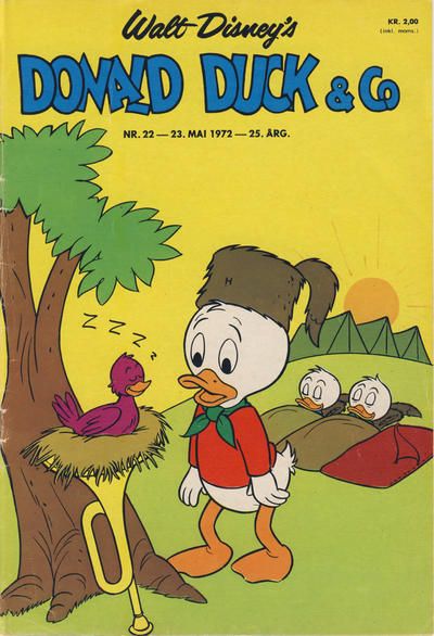 Cover for Donald Duck & Co (Hjemmet / Egmont, 1948 series) #22/1972