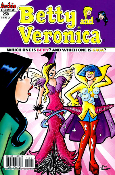 Cover for Betty and Veronica (Archie, 1987 series) #258 [Direct Edition]