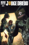 Cover Thumbnail for Judge Dredd (2012 series) #1 [Forbidden Planet RE Cover]