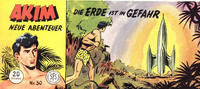 Cover Thumbnail for Akim Neue Abenteuer (Lehning, 1956 series) #30