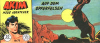 Cover Thumbnail for Akim Neue Abenteuer (Lehning, 1956 series) #78
