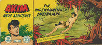Cover Thumbnail for Akim Neue Abenteuer (Lehning, 1956 series) #126