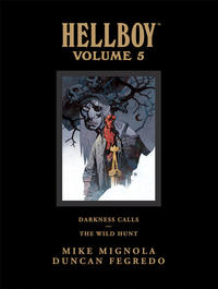 Cover Thumbnail for Hellboy Library Edition (Dark Horse, 2008 series) #5 - Darkness Calls and The Wild Hunt