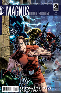 Cover Thumbnail for Magnus, Robot Fighter (Dark Horse, 2010 series) #1 [Bill Reinhold Variant]