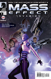 Cover Thumbnail for Mass Effect: Invasion (Dark Horse, 2011 series) #4 [Paul Renaud Variant]