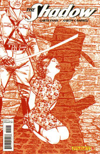 Cover Thumbnail for The Shadow (Dynamite Entertainment, 2012 series) #4 ["Bloody Red" Retailer Incentive Howard Chaykin]