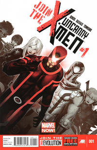 Cover for Uncanny X-Men (Marvel, 2013 series) #1