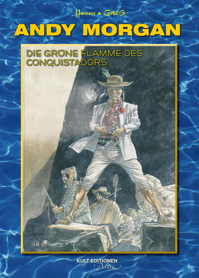 Cover for Andy Morgan (Kult Editionen, 2010 series) #8 - Die grüne Flamme des Conquistadors