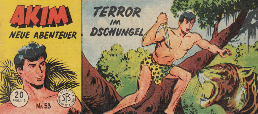 Cover for Akim Neue Abenteuer (Lehning, 1956 series) #53