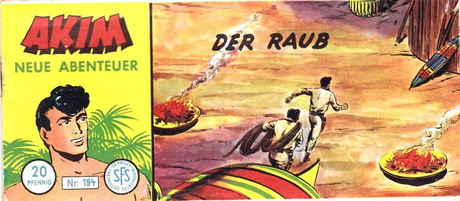 Cover for Akim Neue Abenteuer (Lehning, 1956 series) #194