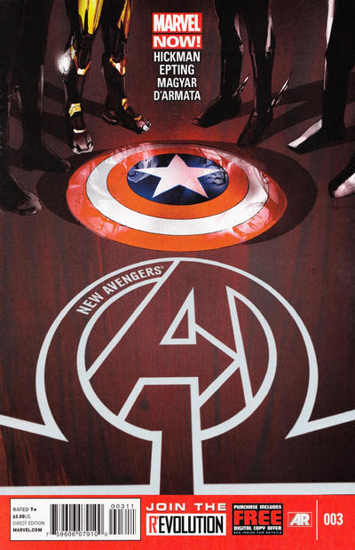 Cover for New Avengers (Marvel, 2013 series) #3