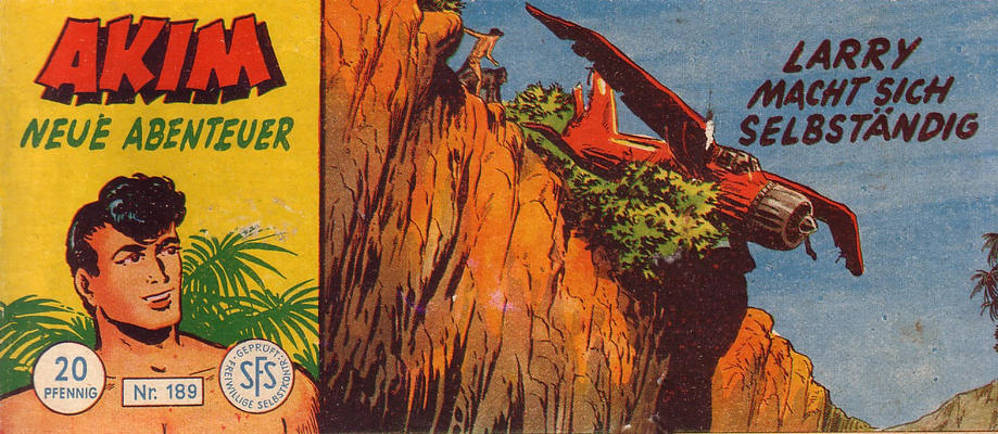 Cover for Akim Neue Abenteuer (Lehning, 1956 series) #189