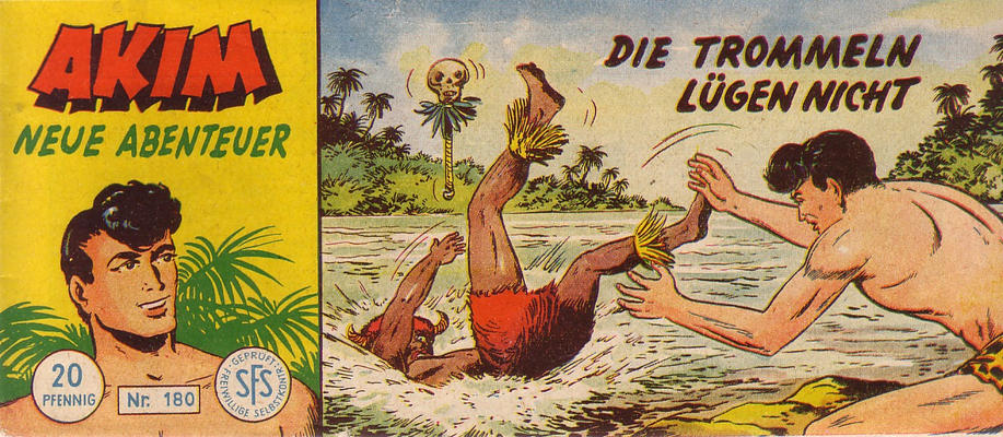 Cover for Akim Neue Abenteuer (Lehning, 1956 series) #180