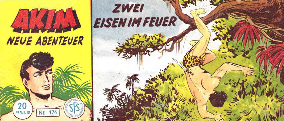 Cover for Akim Neue Abenteuer (Lehning, 1956 series) #174