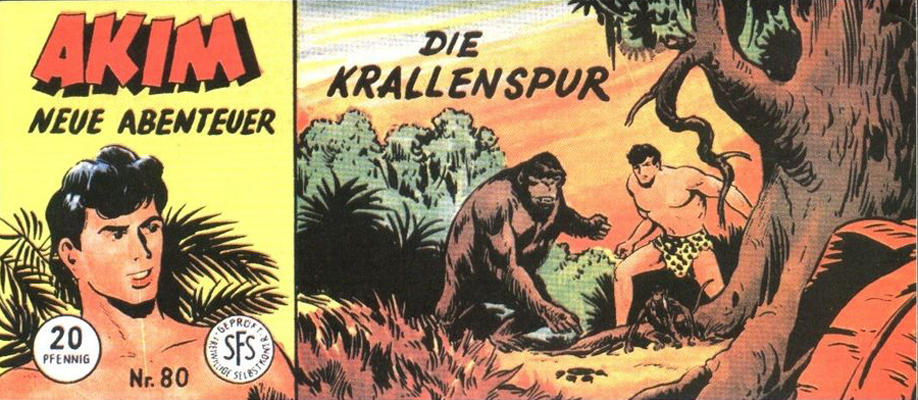 Cover for Akim Neue Abenteuer (Lehning, 1956 series) #80