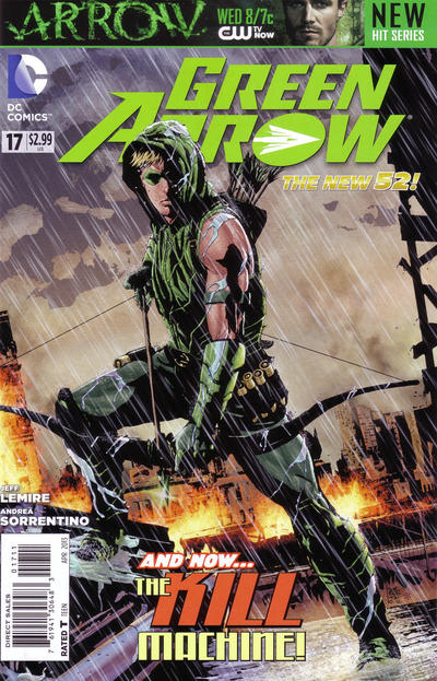 Cover for Green Arrow (DC, 2011 series) #17
